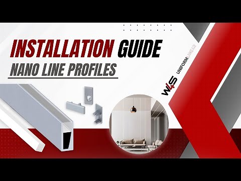 Nano Line LED Channel Installation Guide