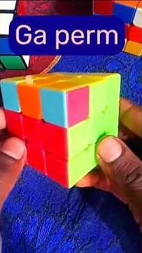 "Ga perm HACK" 🤯#mindblowingmoves #rubikscube
