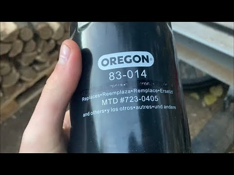 Replacing hydraulic fluid filter and splitting straight grain white oak