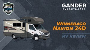 "Sometimes you have gotta go in style..." The 2020 Winnebago Navion 24D is compact, practical, and will get you to all your outdoor adventures in style! Get EXTENDED Show Pricing here: https://rv.ganderoutdoors.com/searchresults?condition=new_used&make=WINNEBAGO&brand=NAVION&sort=featured_asc&zipsearch=true&zip=60093&forcedistance=Any&search_mode=advanced&locations=AIL,KWI,DIL | Gander RV