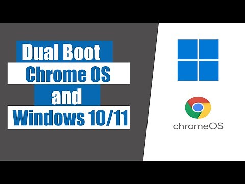 How to dual Boot chrome os and windows 10/11 || 2025