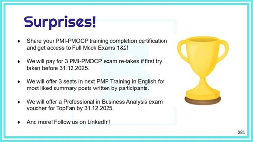 PMI-PMOCP Exam Preparation Course: Session 3 | Eng.Slim EL EUCH PMP®