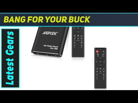 AGPTEK Mini HDMI Media Player: The Best 1080p Hub for USB & SD Cards!