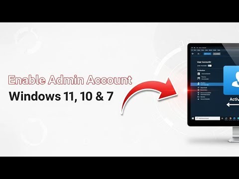 How To Enable Administrator Account In Windows 11, 10, or 7 - Step By Step
