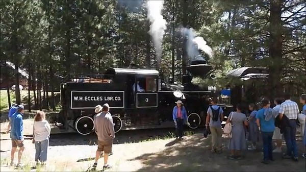 Sumpter Valley Railroad and the Sumpter Valley #3 Heisler Locomotive. june 2025