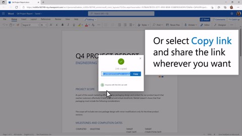 Share your documents