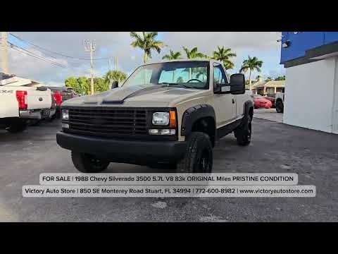 🔥 Is This 1988 Chevy 3500 the Toughest Old-School Workhorse Left on the Road?