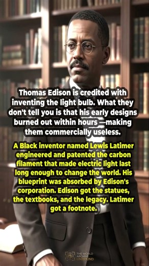 They Took Credit for His Genius #stolen #history #blackinventor