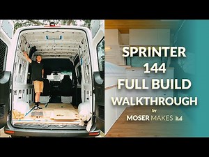 Sprinter 144 Full Build [Extended Narrated Timelapse]