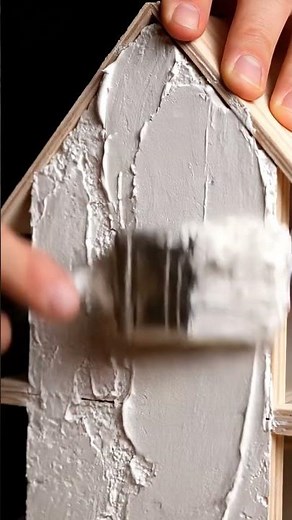 This Real Cement Mini House Took So Much Detail | ASMR Build