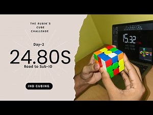 Rubik’s Cube Solve Using CFOP – Fast and Easy Walkthrough