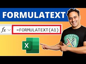 How to View a Cell's Formula in Excel Using FORMULATEXT