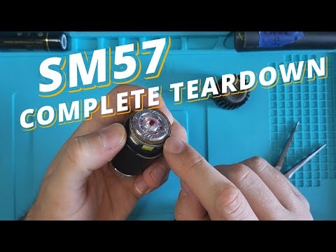 Shure SM57 Complete Teardown and Capsule Replacement (Full Repair Guide)