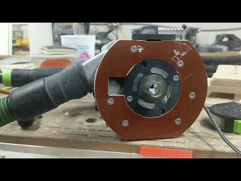 How to use router template bushings. Making a hinge mortise jig