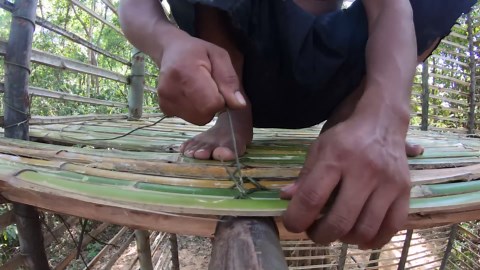 Building the Most Beautiful Modern Two-Story Bamboo House
