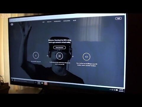 Oculus Rift: First Time Setup