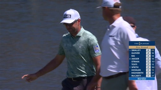 Corey Conners buries 46-foot birdie putt at THE PLAYERS