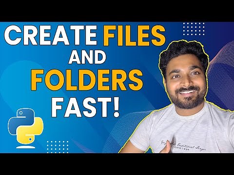 Automate Files and Folders Creation in Python | OS Module