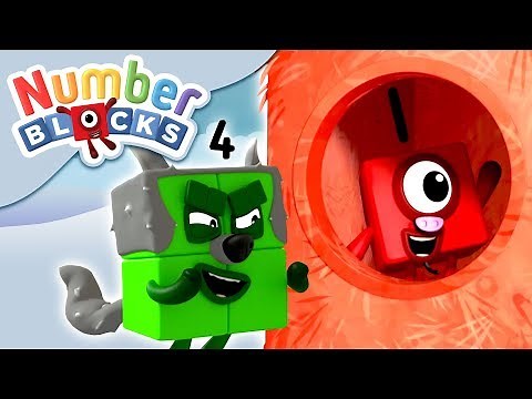 ‪@Numberblocks‬- Helping the Big Bad Wolf | Learn to Count