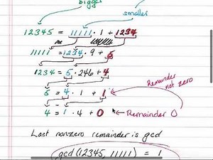 Euclidean Algorithm and GCDs (Ex. 2)