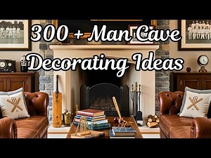 How to Decorate a Man Cave - 300 + Man Cave Decorating Ideas