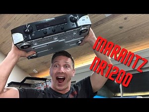 Marantz NR1200 2 Channel Slim Stereo Receiver Unboxing!