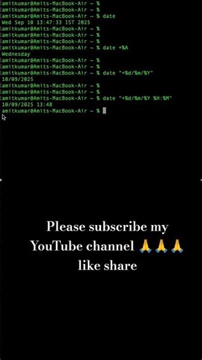 Date command Special | Linux tutorial #shorts #linux #viral