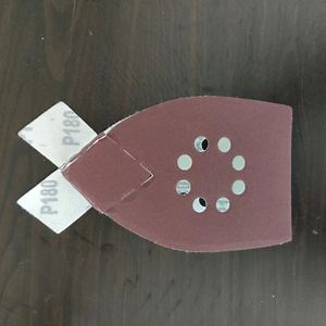 [Hot Item] Sandpaper 6 Holes Hook and Loop Polishing Tool Sanding Disc Sand Paper