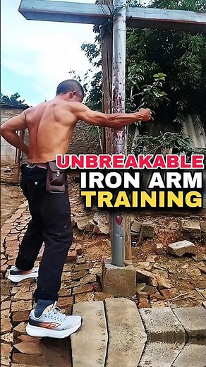IRON ARM Training - Unbreakable Kung Fu Master Forging Steel Forearms