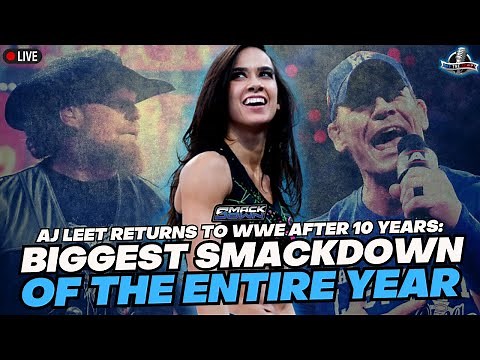 WWE SmackDown 9/5/25 Review | AJ Lee Returns To WWE, John Cena's LAST FRIDAY NIGHT SMACKDOWN