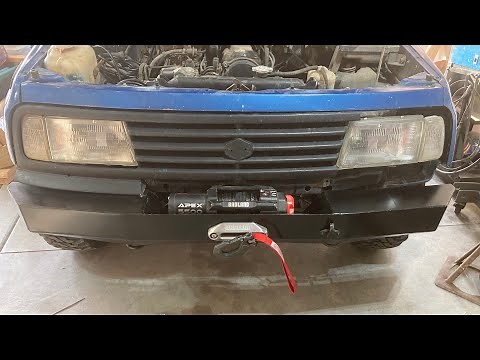 Mounting & Testing a Geo Tracker Winch Bumper