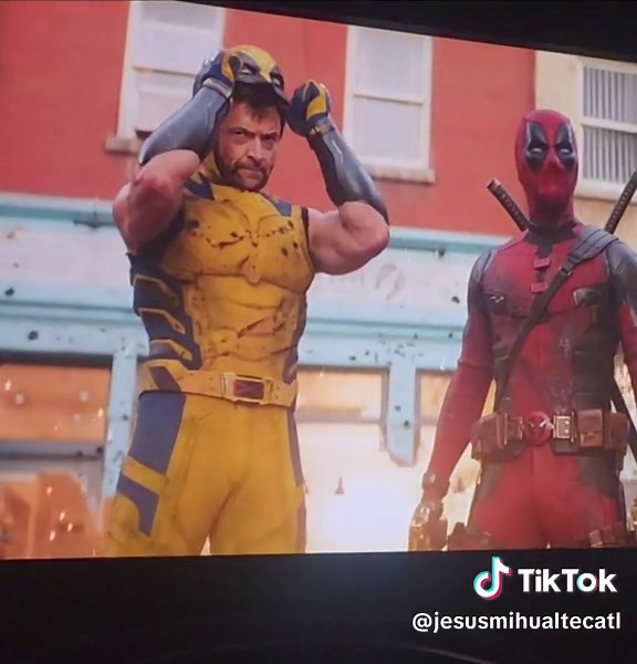 Deadpool and Wolverine in an Epic Scene with Madonna's Like a Prayer