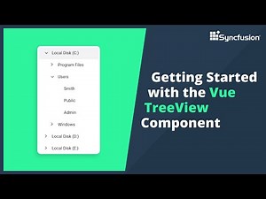 Getting Started with the Vue TreeView Component