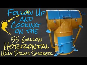 Horizontal Ugly Drum Smoker Build Review | DIY 55 Gallon UDS Performance Test & Parts Breakdown