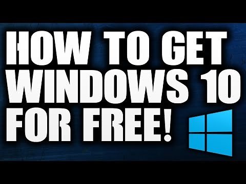 How To Get Windows 10 For Free FULL VERSION!