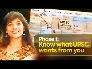6-phase strategy for UPSC 2025 starts with understanding UPSC's demands- AIR 62, Vaishnavi, IAS