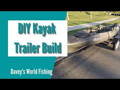 DIY Harbor Freight Kayak Trailer Build