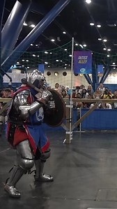 307K views · 5.3K reactions | Arlon (red) setting up that spin move yet again (safe to say it’s his signature move at this point yeah?) vs Josh who did block it⚔️..Fights at Comicpalooza with Full Steel Combat, see the full fight and plenty of others on my YouTube, link in bio!......#fitlikeaknight #buhurt #armoredcombat #larpersofinstagram #fitspo #medievalrealm #knights #fightsports #originalcharacter #cosmere #swordsman #mma | Grant the Knight | Facebook