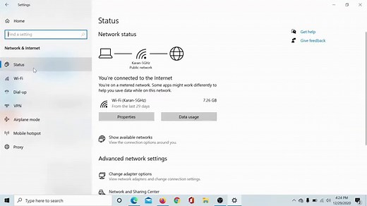 Set as metered connection setting greyed out on Windows 11/10
