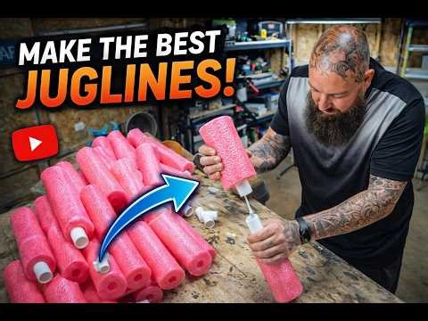 How to Make the PERFECT Juglines (DIY Catfish Setup)