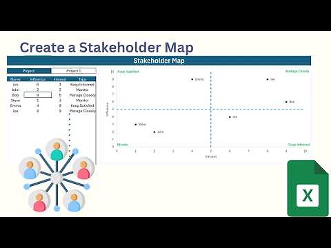 Create a Stakeholder Map in Excel: Step-by-Step Guide