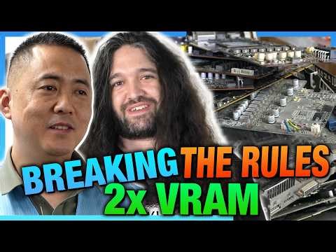 Creating a 48GB NVIDIA RTX 4090 GPU | Brother Zhang's Repair Shop (ft. 张哥)