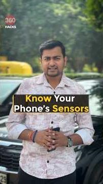 know your phone sensors #shorts #phone #sensor #chips #data #android #smartphone #tech