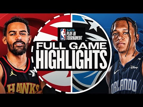 HAWKS at MAGIC | #SoFiPlayIn | FULL GAME HIGHLIGHTS | April 15, 2025