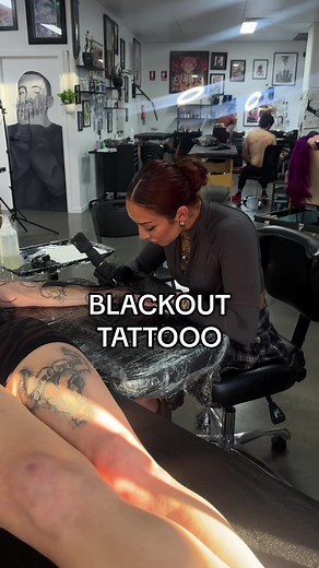 Brave Body Art: Exploring Blackout Tattoos