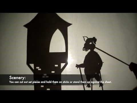 How to Make a Shadow Puppet Tutorial