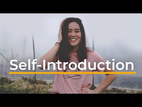 Video Template For Self Introduction
