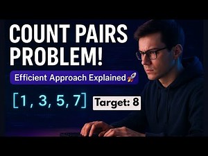 Count Pairs in a sorted array whose sum is less than target || count pair problem || 2 pointer DSA