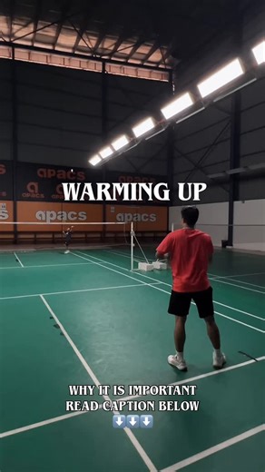 D U T A on Instagram: "Before the drills get intense, warming up strokes wakes up the shoulder, wrist, core and legs so every movement becomes smoother. #dutatheshuttler #mybadmintonjourney #badminton #badmintontraining #badmintonboy #badmintonkids #badmintonmalaysia #badmintonlovers #trusttheprocess #sport #workout"