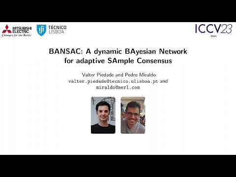 [ICCV 2023] BANSAC: A dynamic BAyesian Network for adaptive SAmple Consensus